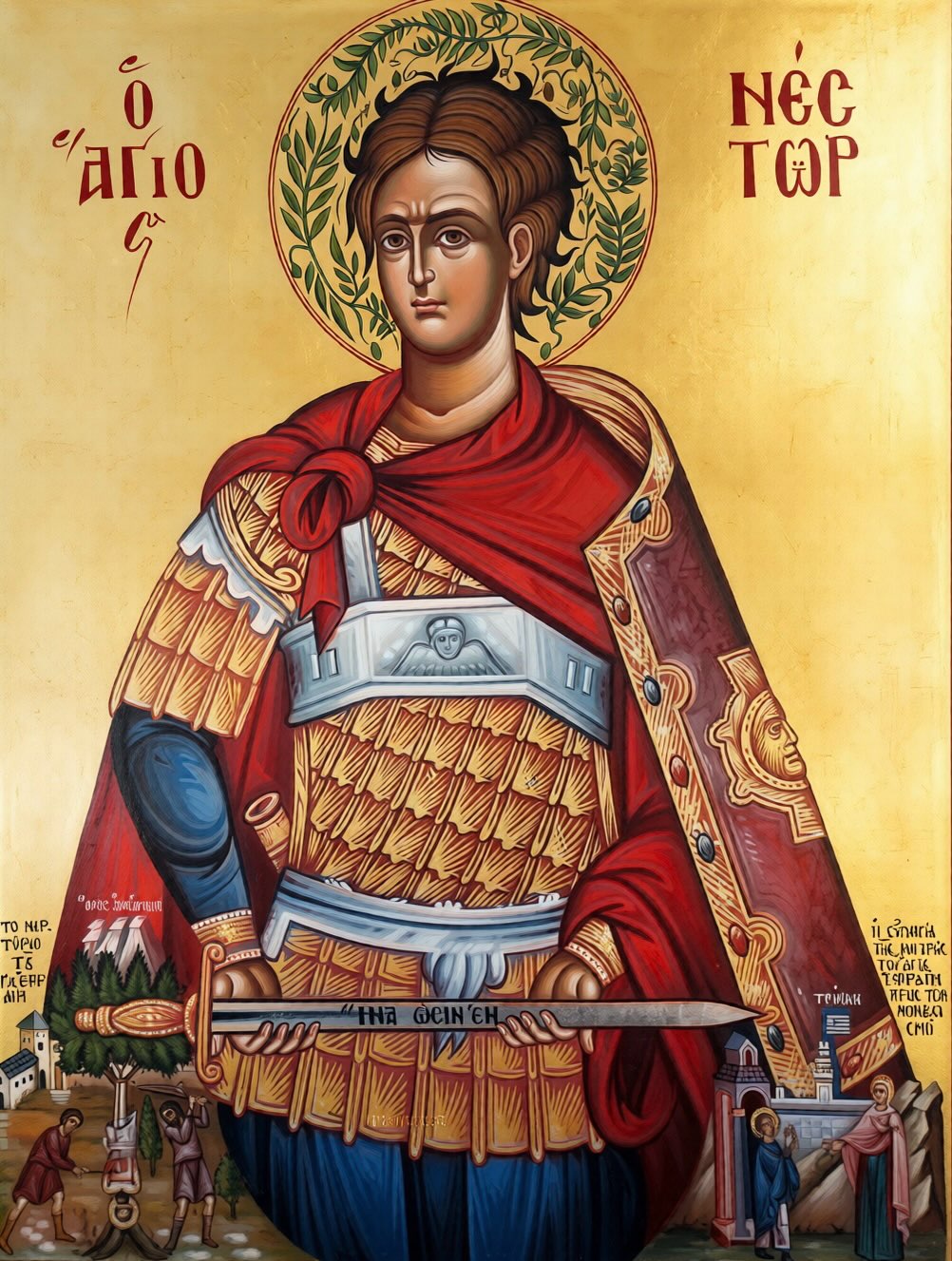 Saint Nestor of Thessaloniki: Martyr who defeated gladiator Lyaeus