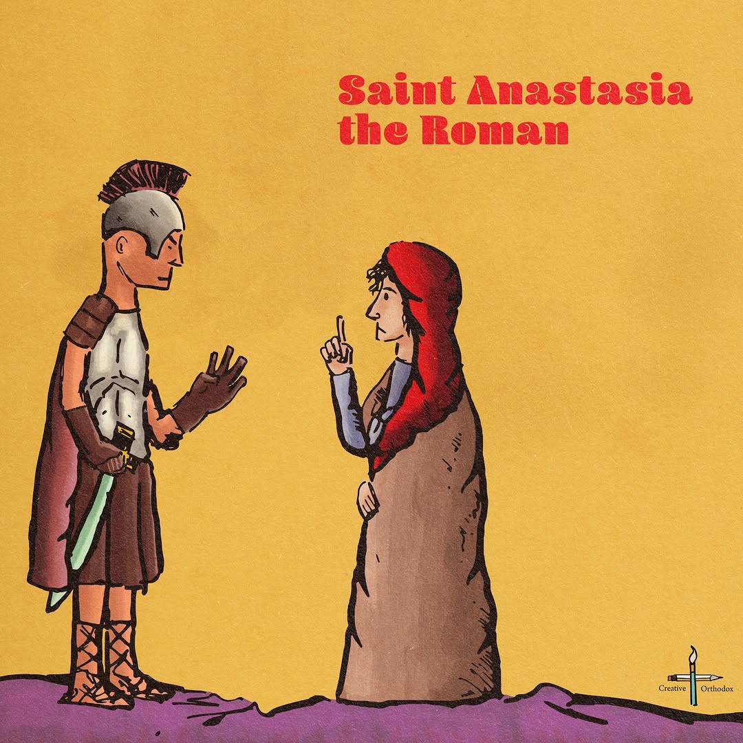 Saint Anastasia's courage rooted in seventeen years of convent asceticism