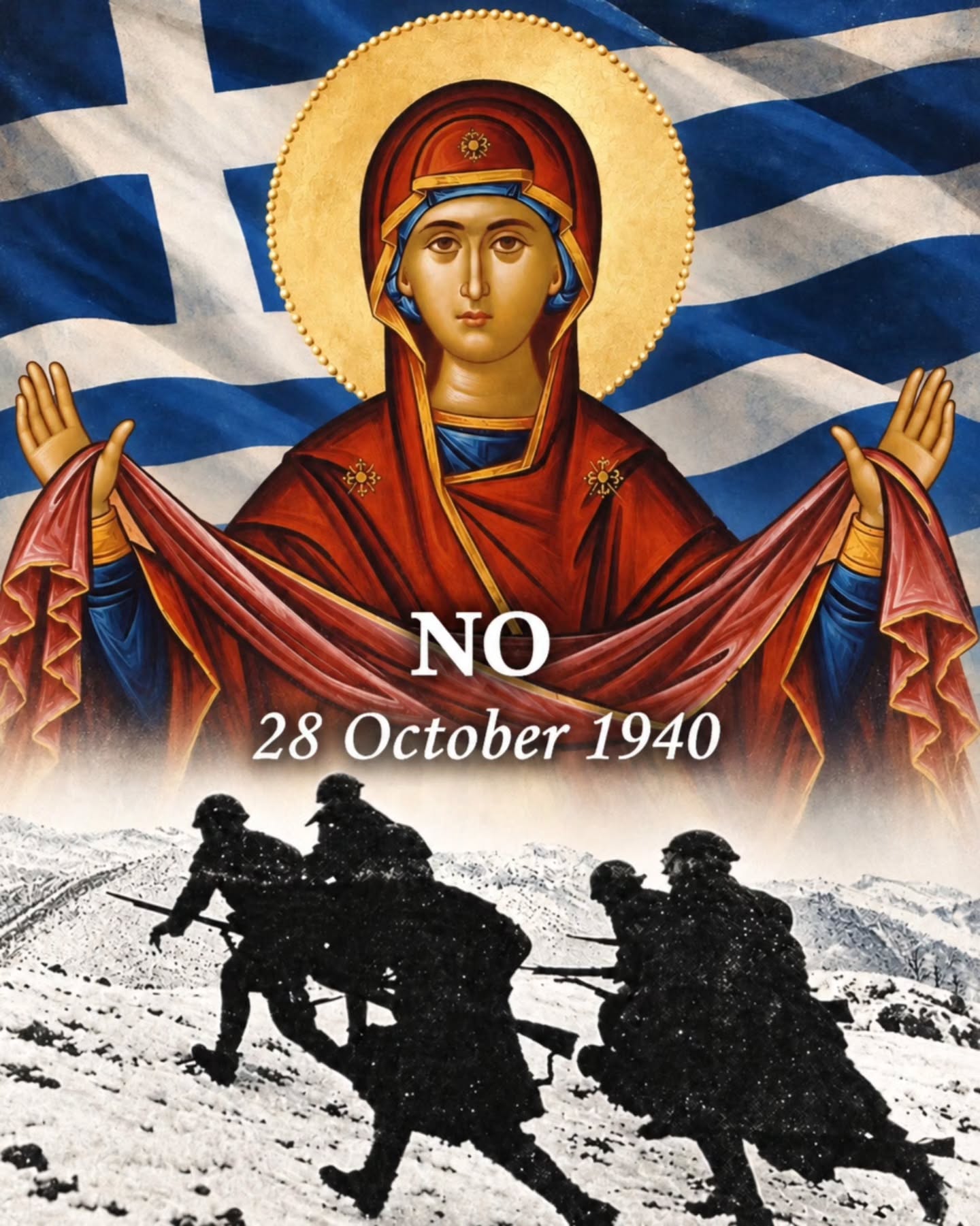 Saints on Greece's 1940 resistance: faith and the Theotokos' protection