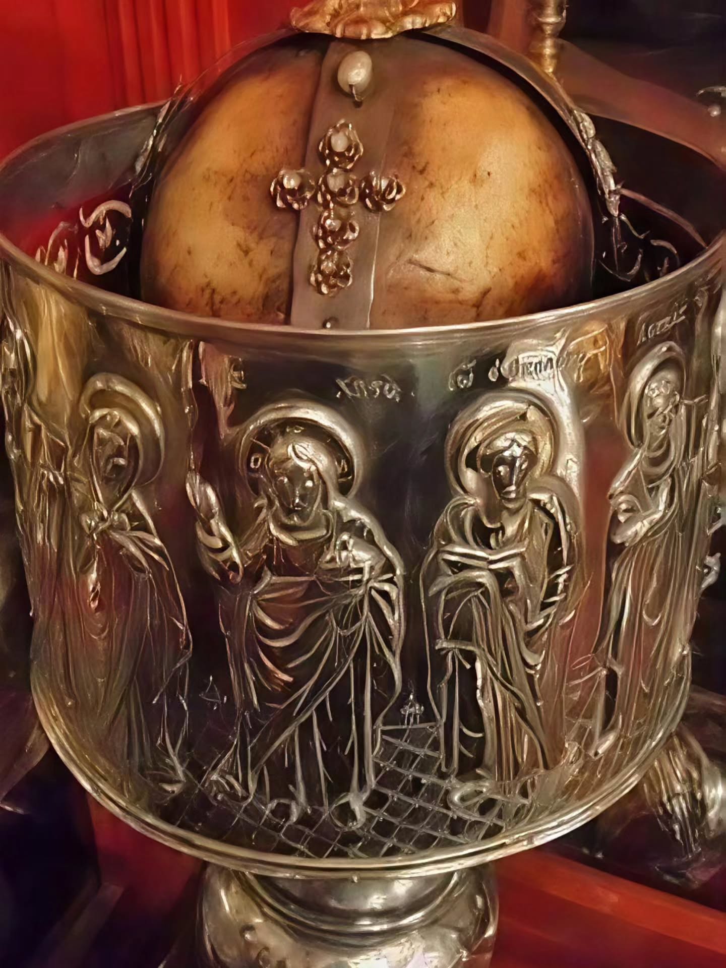 Relics of St. Thomas kept at Patmos monastery