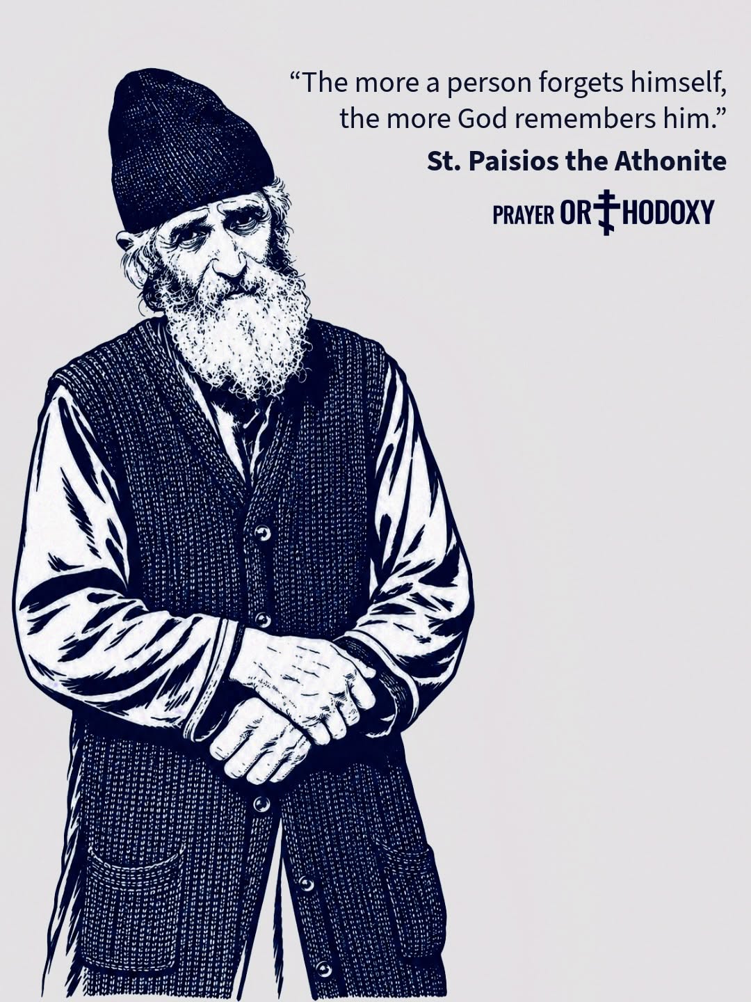 St. Paisios of Mount Athos: Life and Three Sayings on Humility and Peace