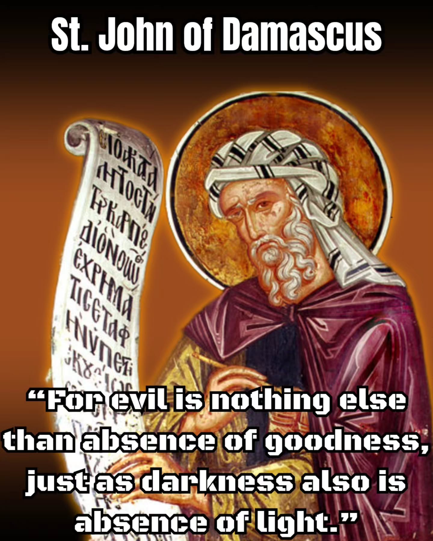 St. John of Damascus and His Exact Exposition of the Orthodox Faith