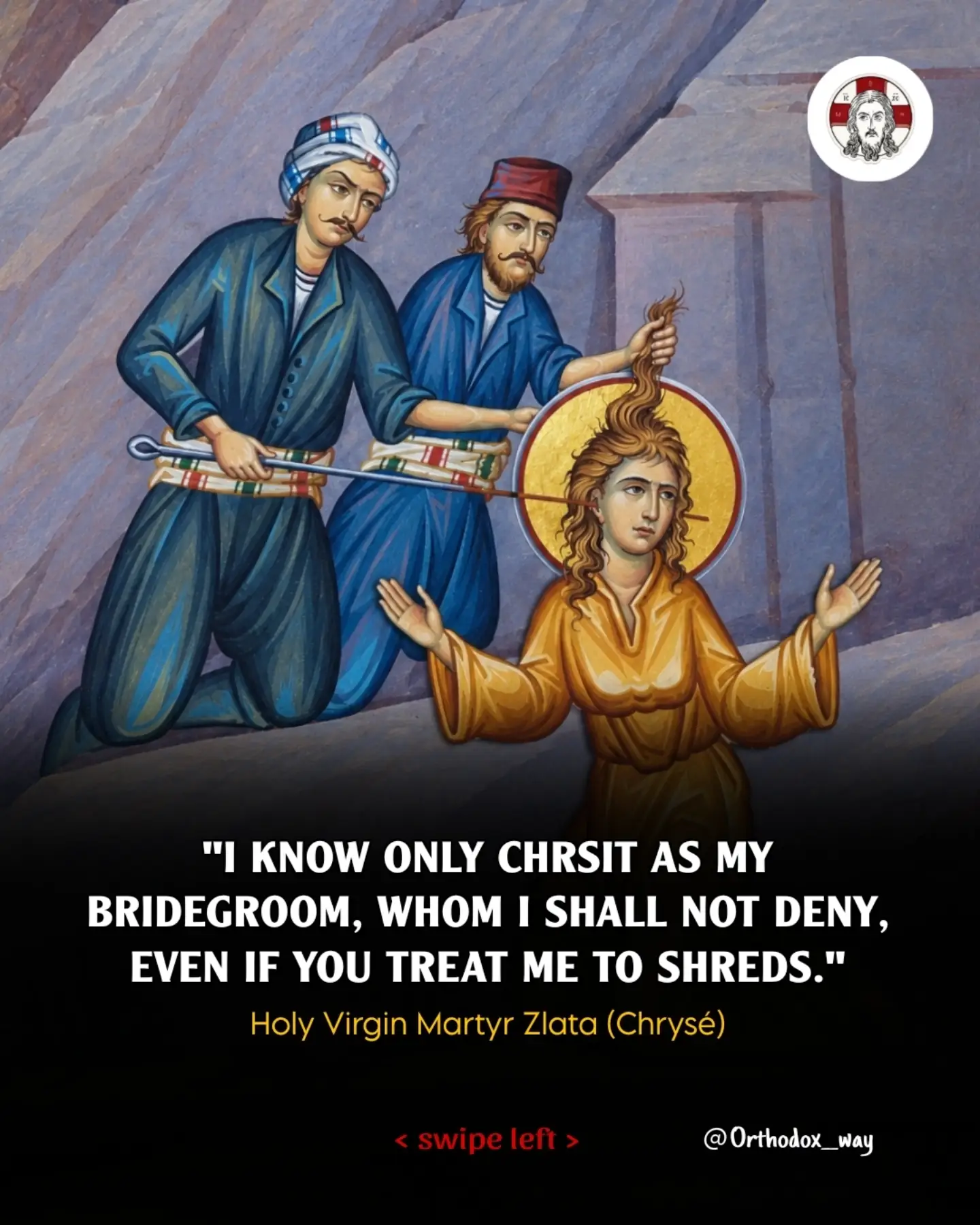Saint Zlata of Meglena: A New Martyr Who Refused to Renounce Christ