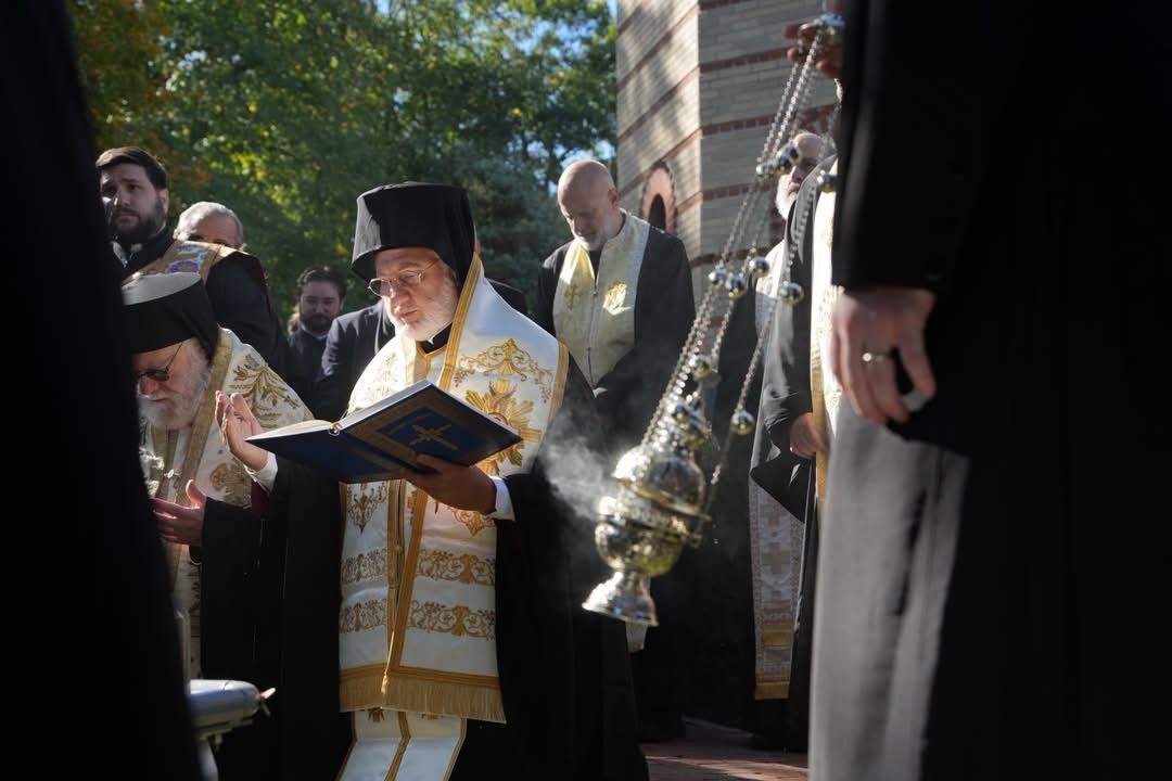 Relics of Bishop Gerasimos translated to Holy Cross Chapel