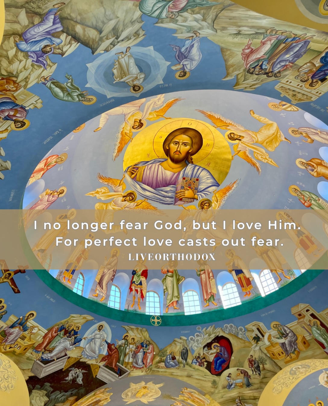 St. Anthony the Great on love casting out fear