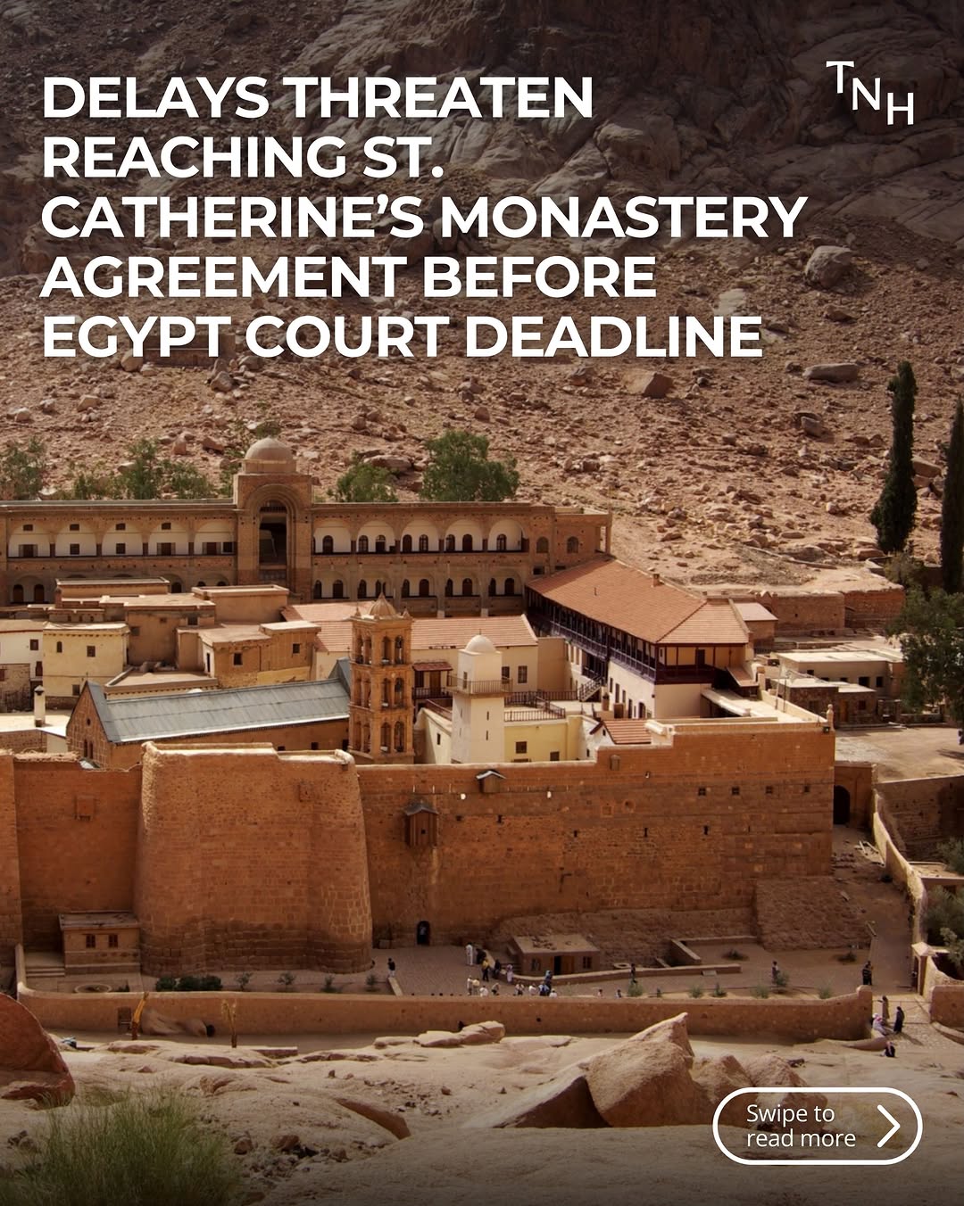 Egypt court deadline looms for Saint Catherine's Monastery status