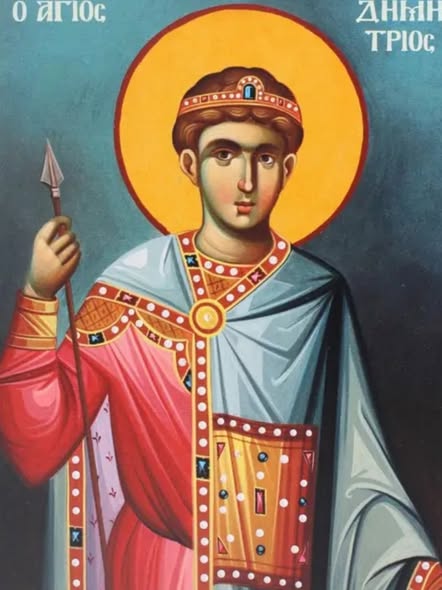 Myrrh miracle at St. Demetrios' relics witnessed by deacon in 1987