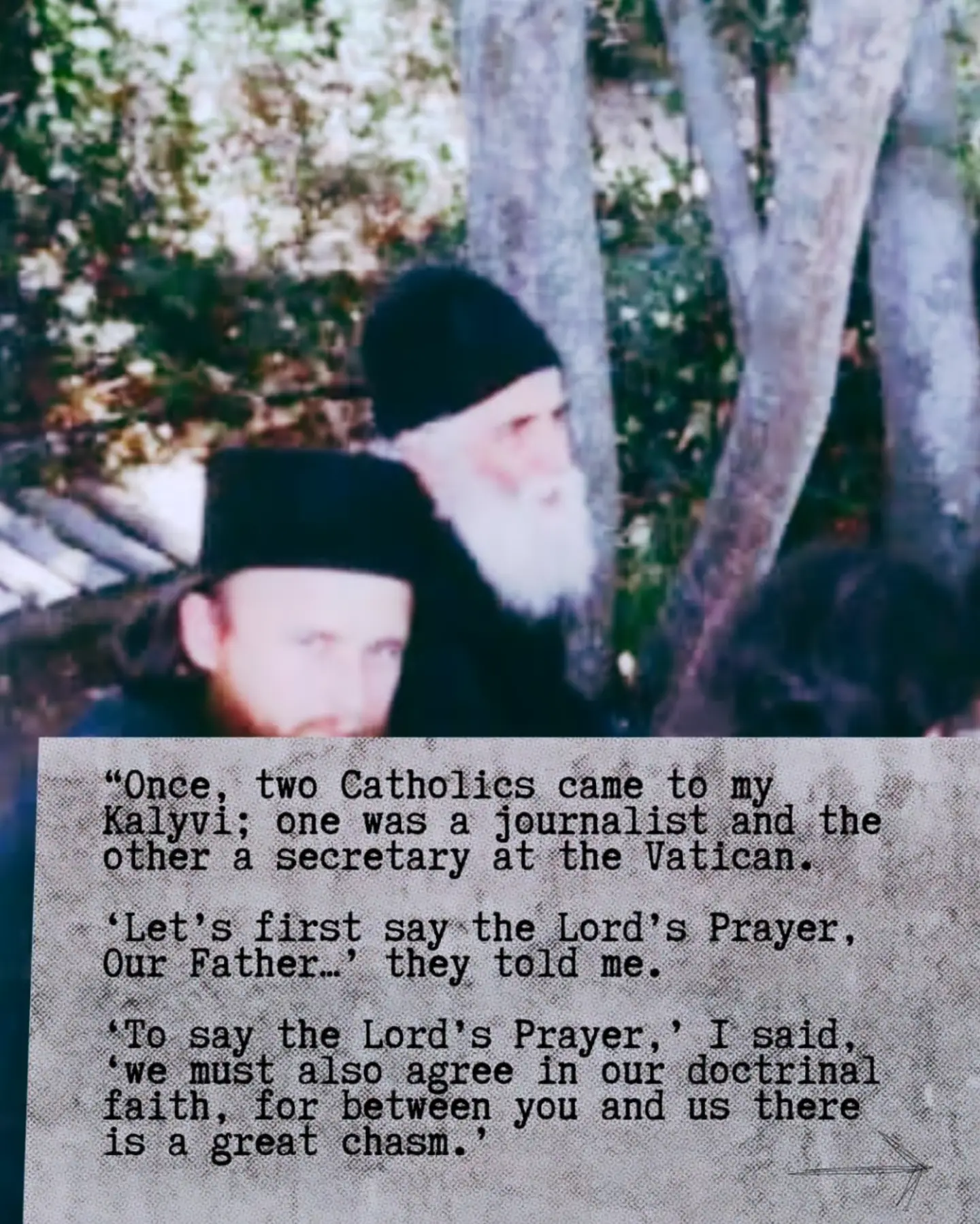 Saints warn against false doctrine under pretext of love
