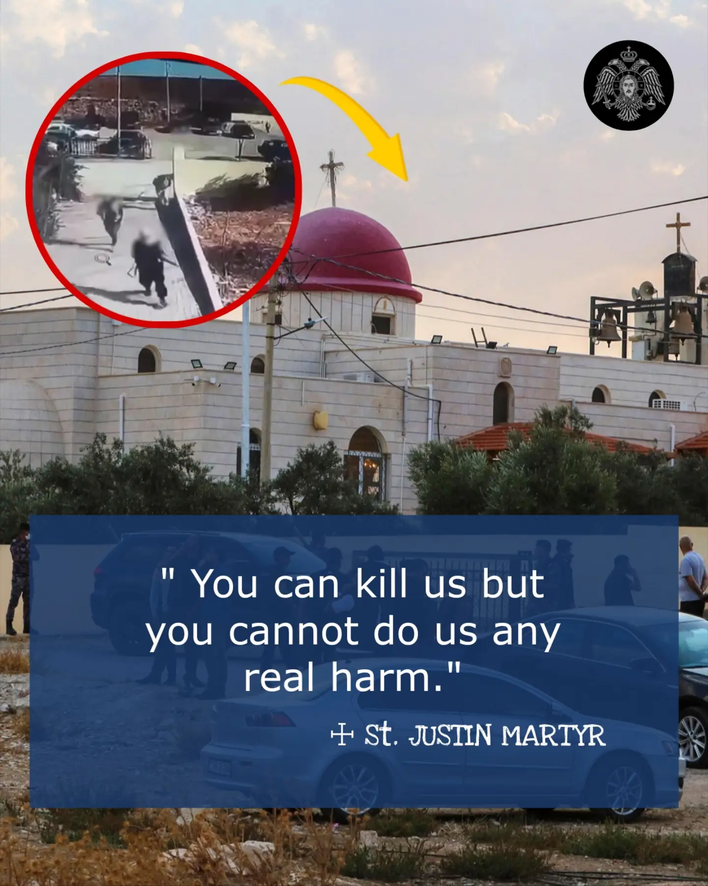 Nine Martyred in Terrorist Attack on Jordan Orthodox Church